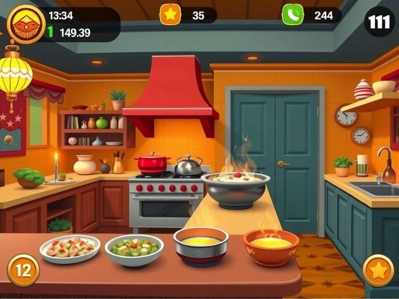 Curry Court Champions multiplayer challenge screen